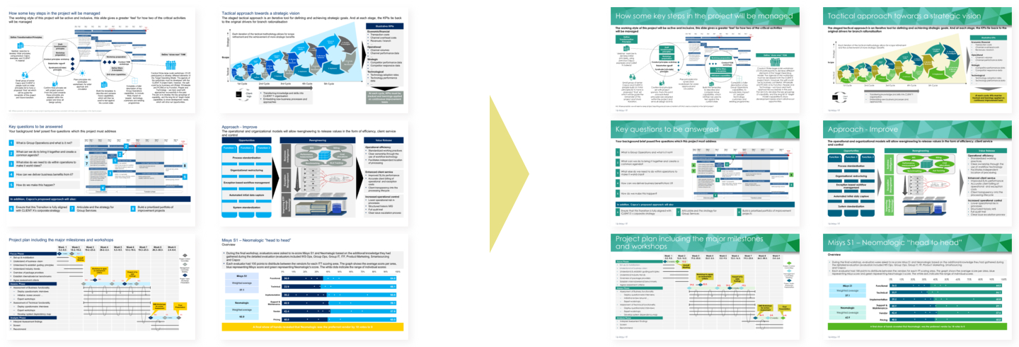 PowerPoint Slide Template Conversion