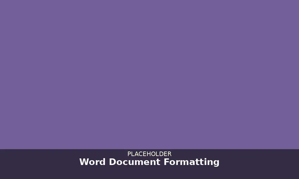 Corporate report word formatting professional